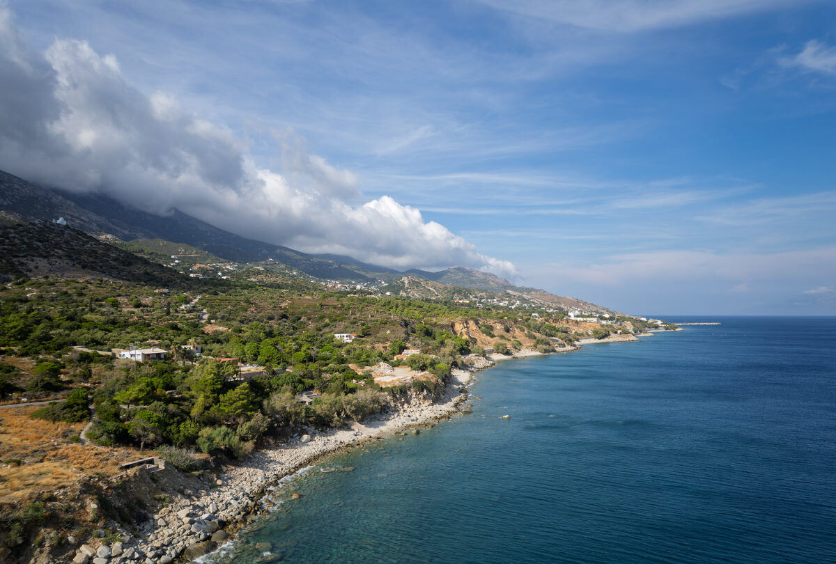 Ansicht von Agios Kirykos Marina – Ikaria