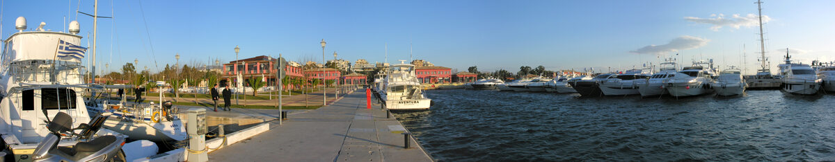 Ansicht von Athen – Flisvos Marina