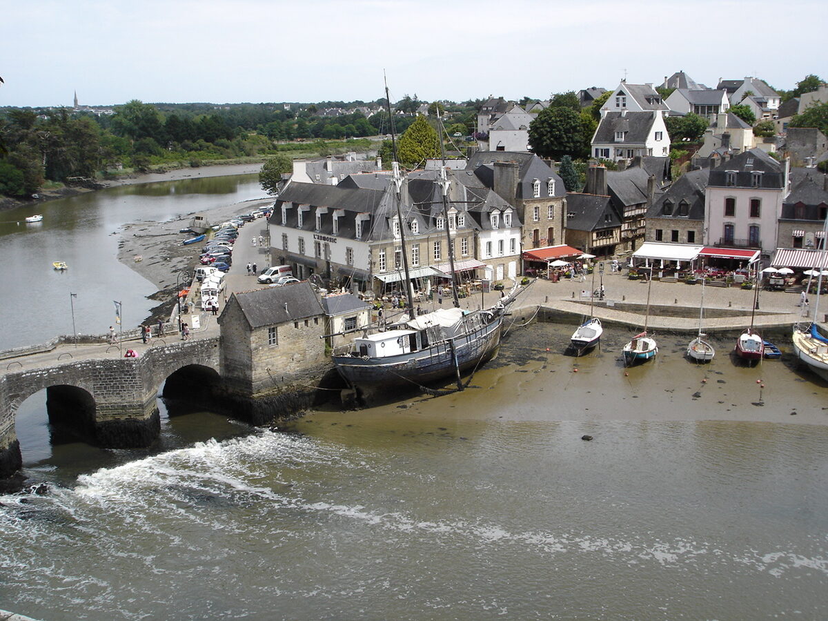 Ansicht von Auray – Port Saint-Goustan