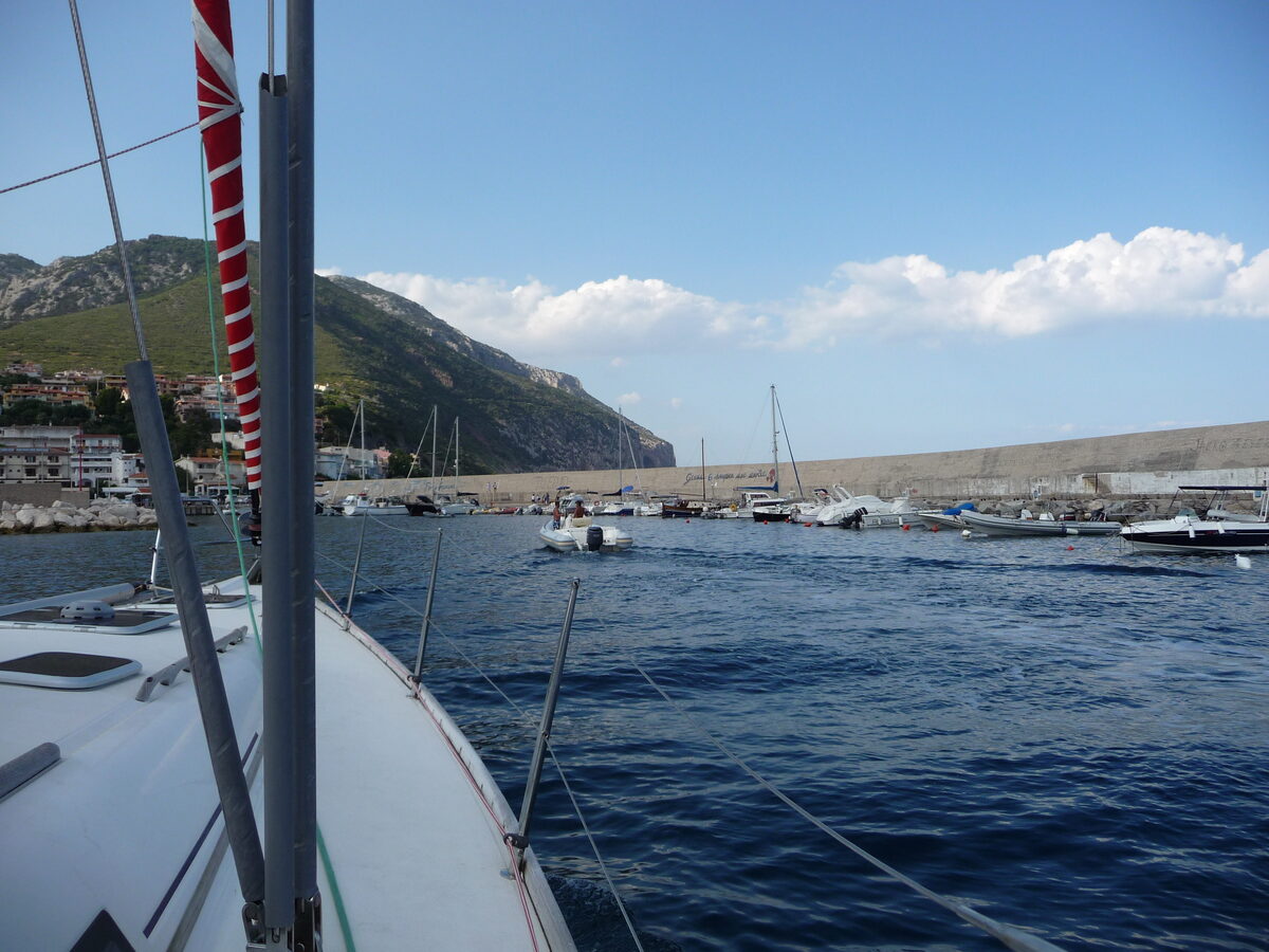 Ansicht von Porto di Cala Gonone
