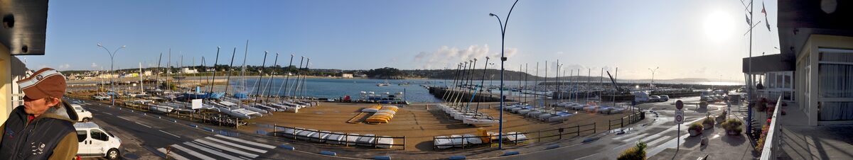 Ansicht von Crozon – Marina de Morgat