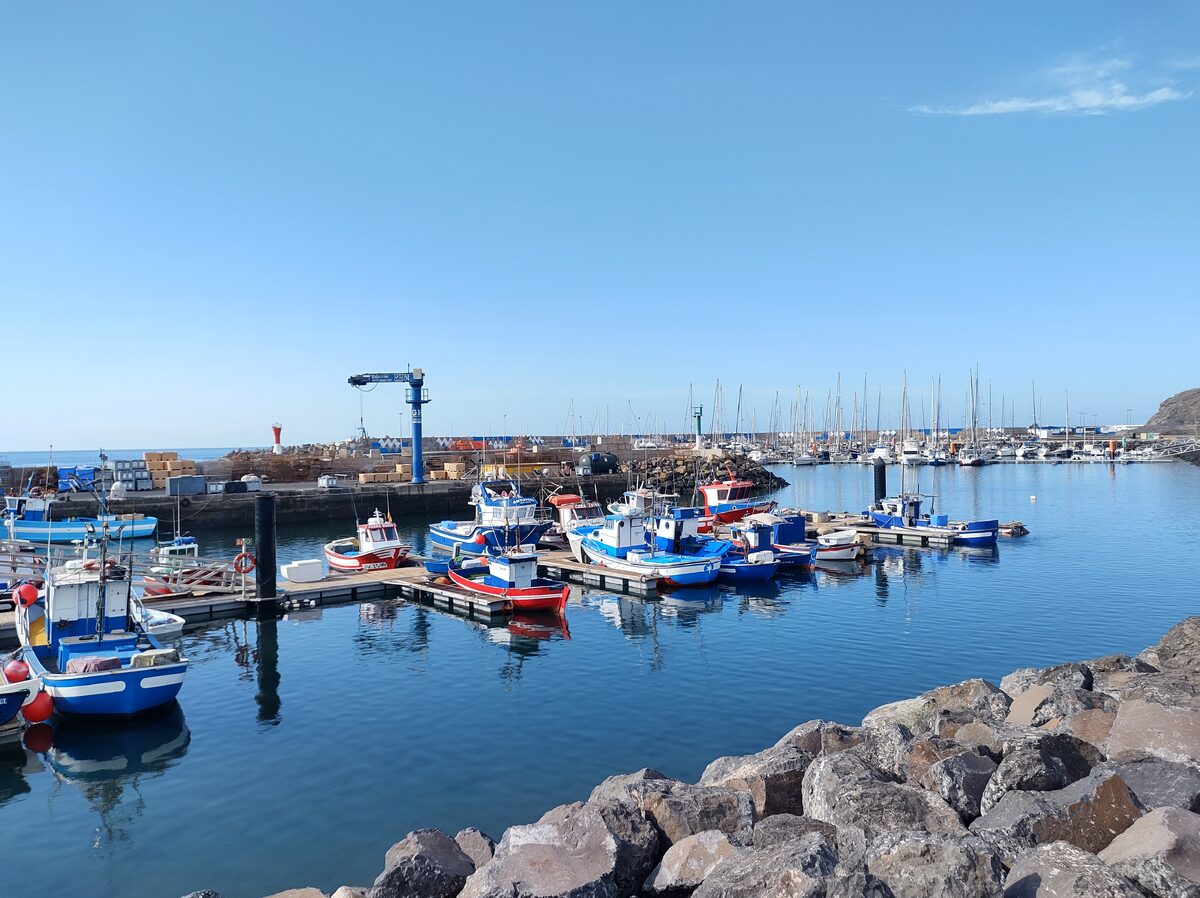 Ansicht von Gran Tarajal (Fuerteventura) – Puerto de Gran Tarajal