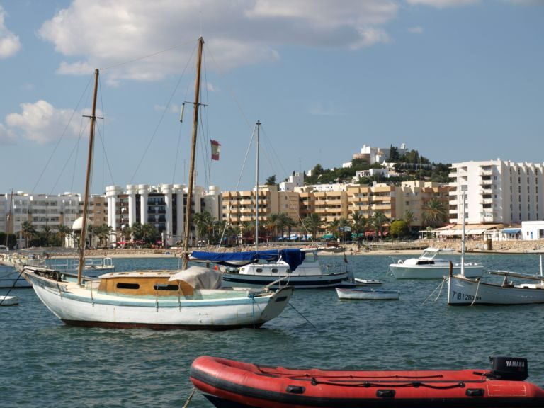 Ansicht von Ibiza – Marina Santa Eulalia