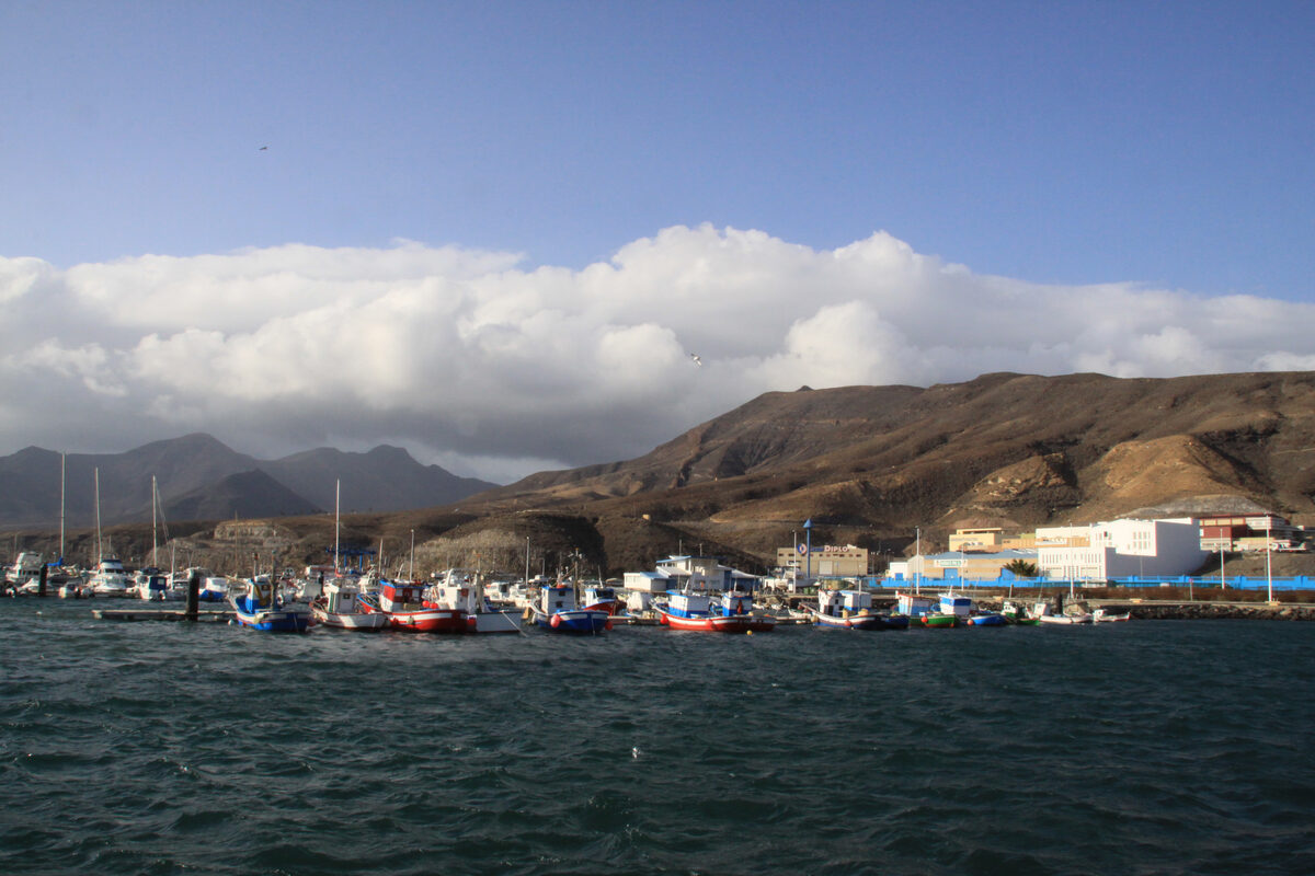 Ansicht von Morro Jable (Fuerteventura) – Puerto Morro Jable