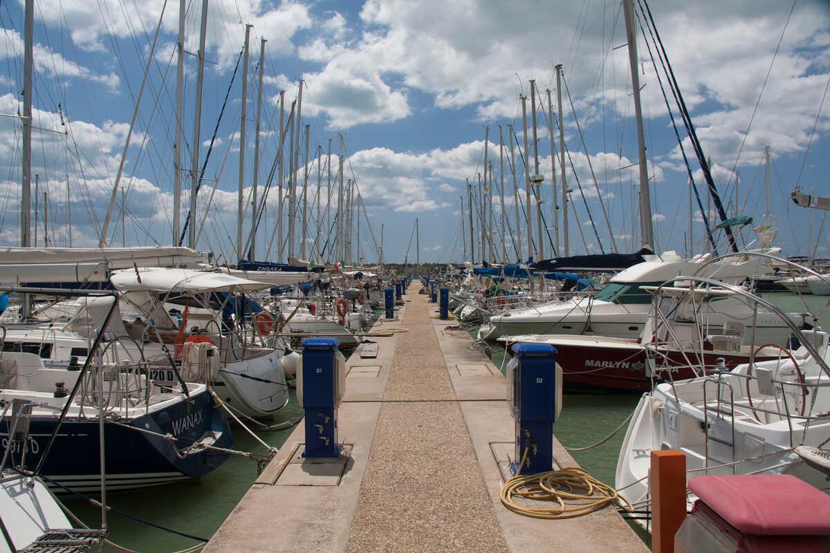 Ansicht von Ostia – Porto Turistico di Roma
