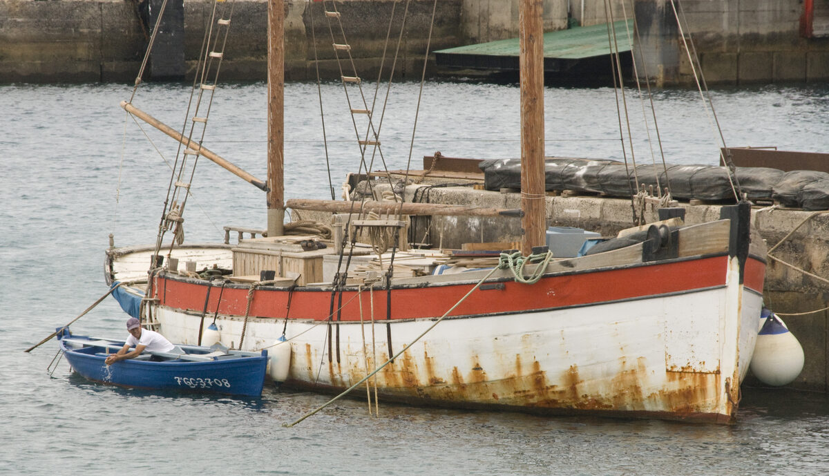Ansicht von Playa Blanca (Lanzarote) – Muelle de Playa Blanca