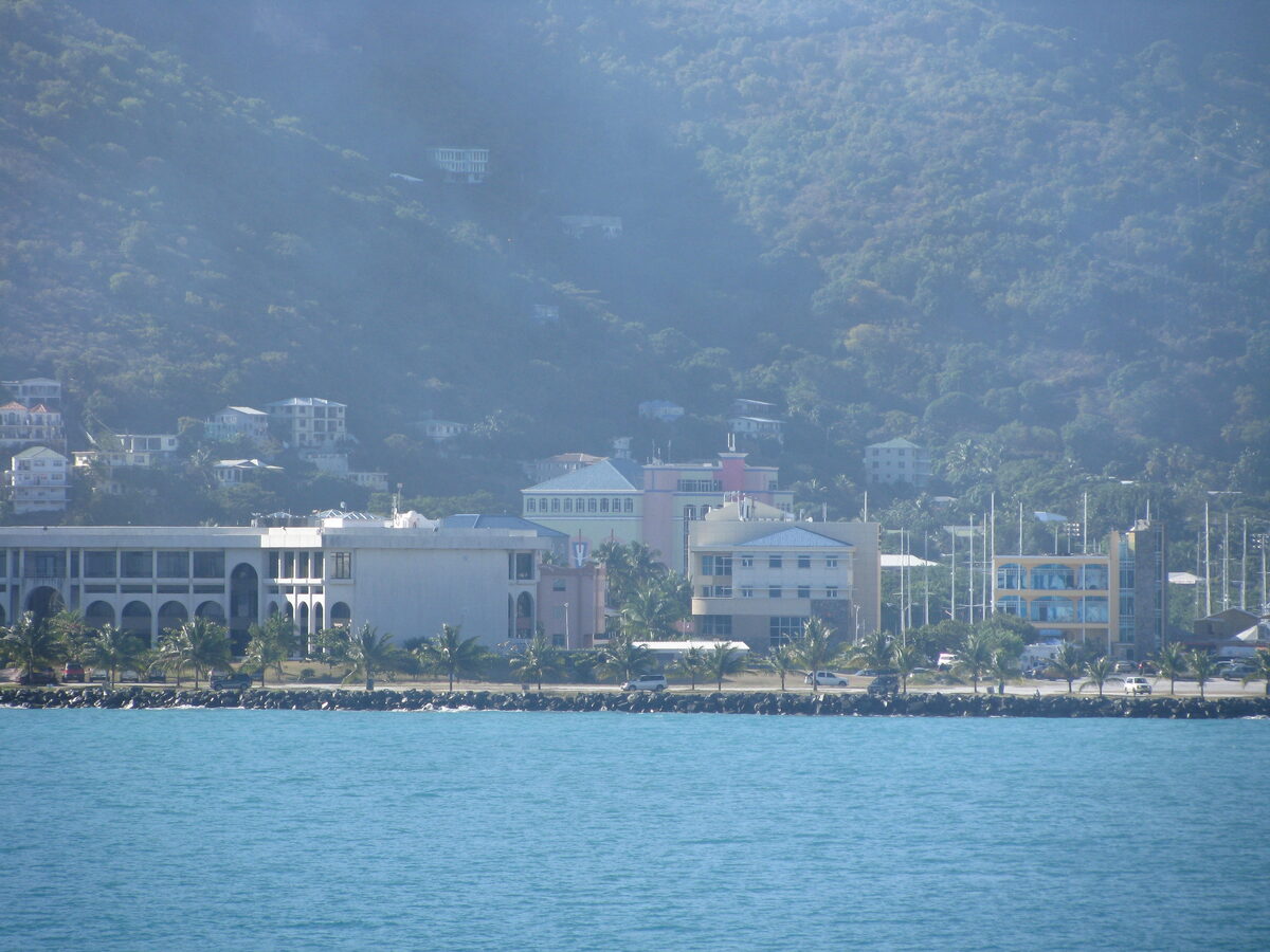 Ansicht von Tortola – Road Town Wickams Cay Marina II