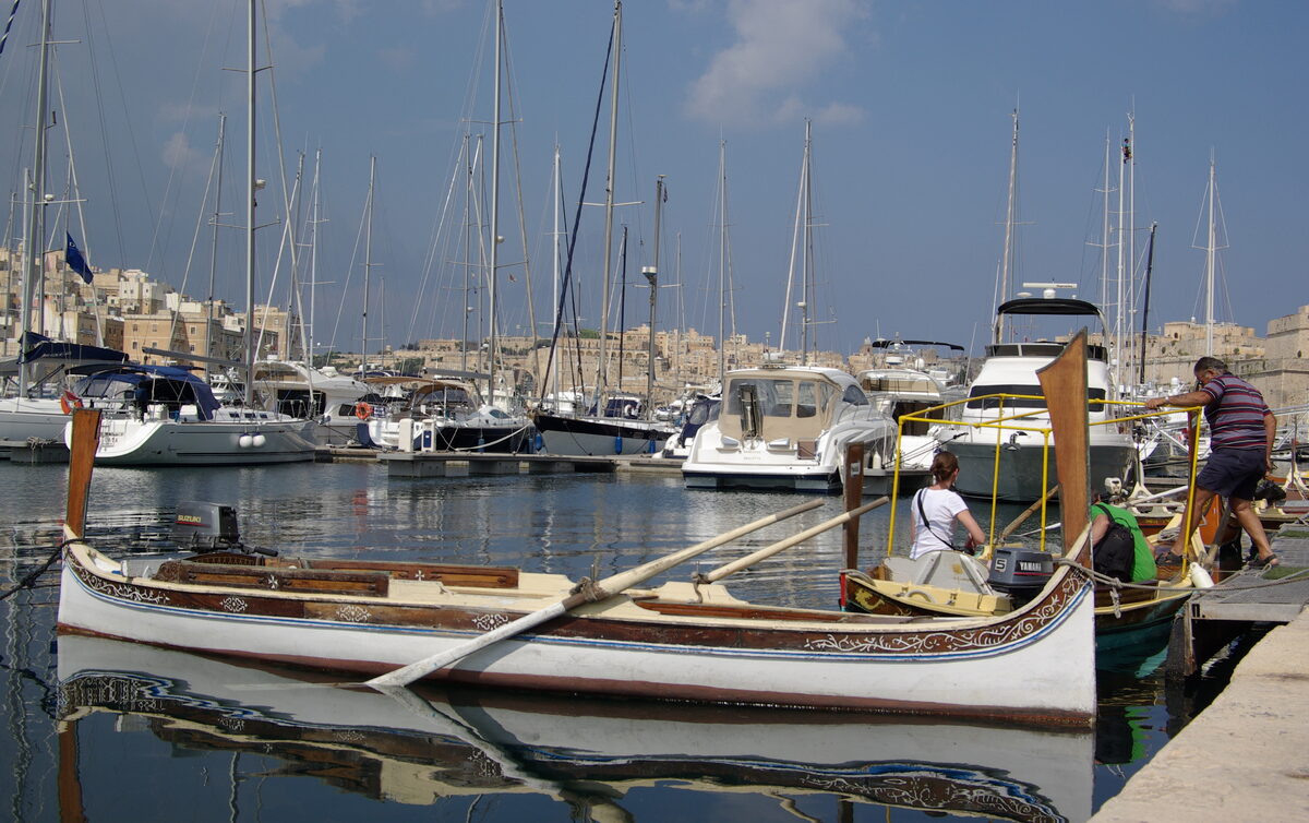 Ansicht von Valletta – Grand Harbour Marina