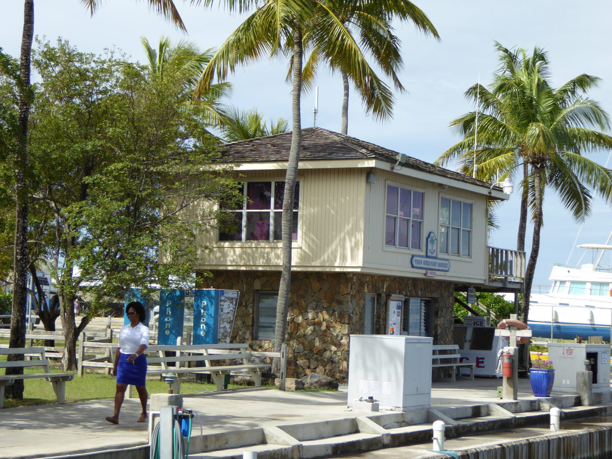 Ansicht von Virgin Gorda – Spanish Town Marina
