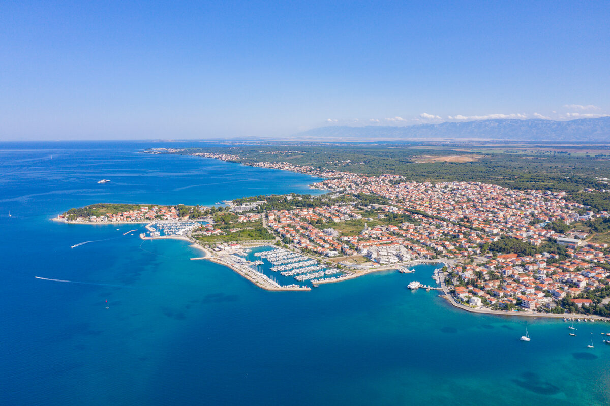 Ansicht von Zadar – Marina Vitrenjak