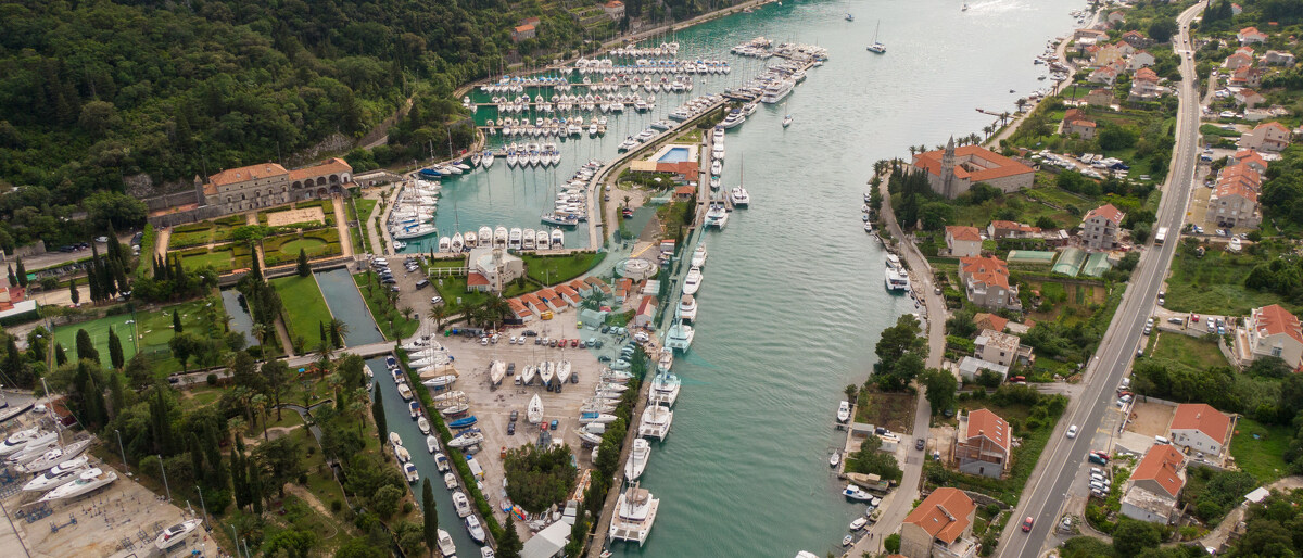 ACI Marina Dubrovnik, Luftaufnahme