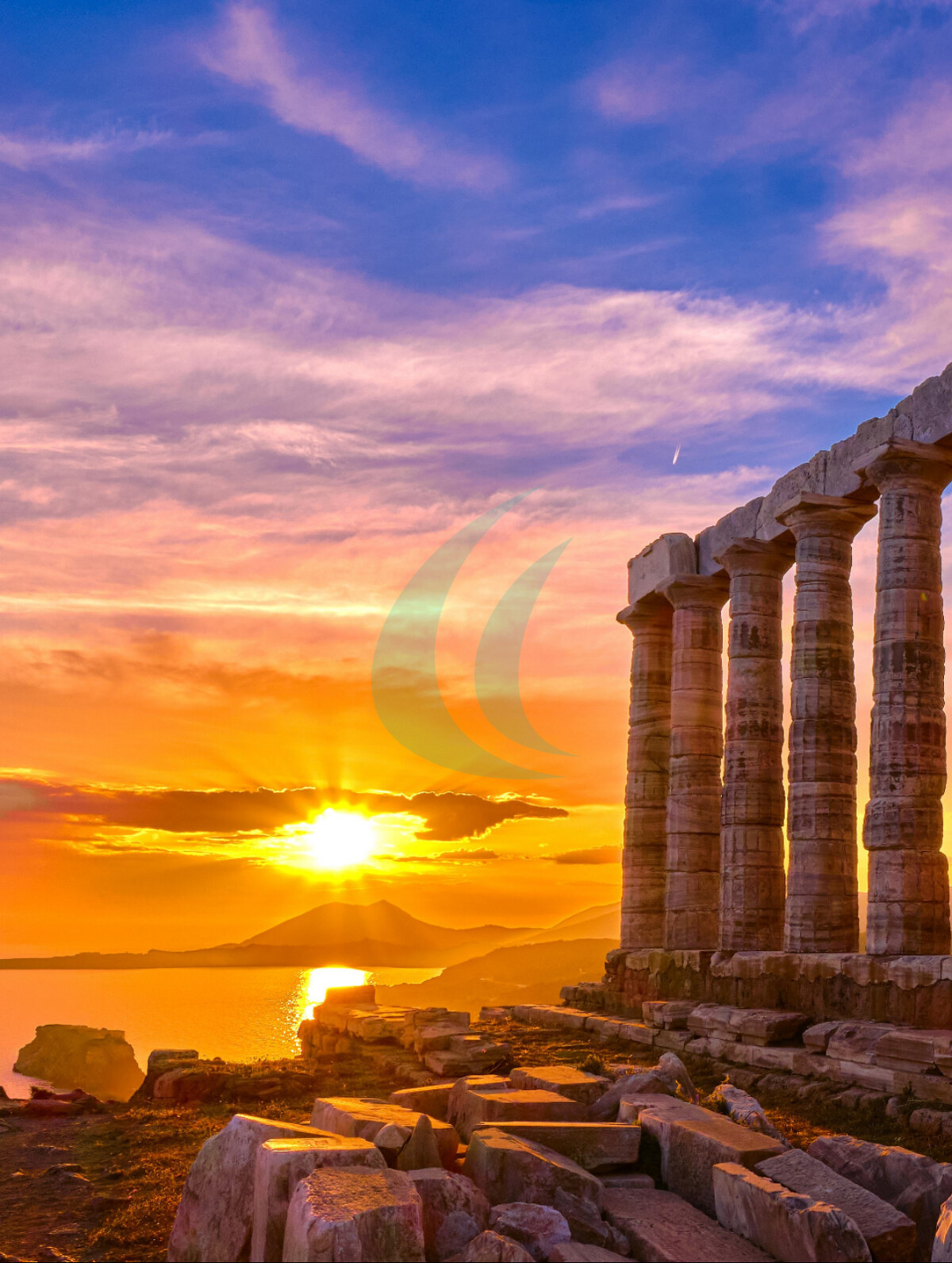 Athen - Kap Sounion - Poseidon Tempel