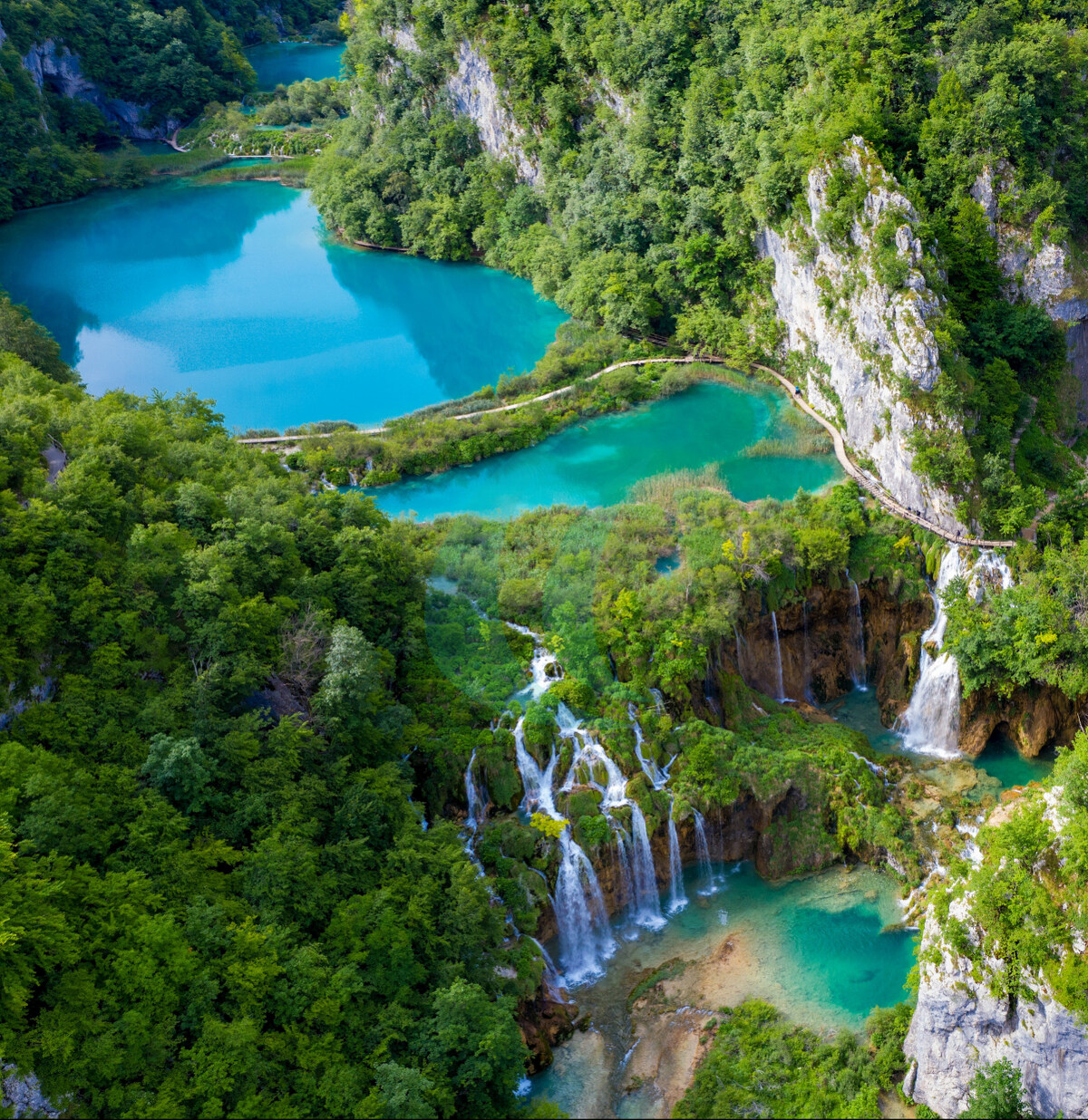 Kroatien – Kornaten – Plitvice-Wasserfälle