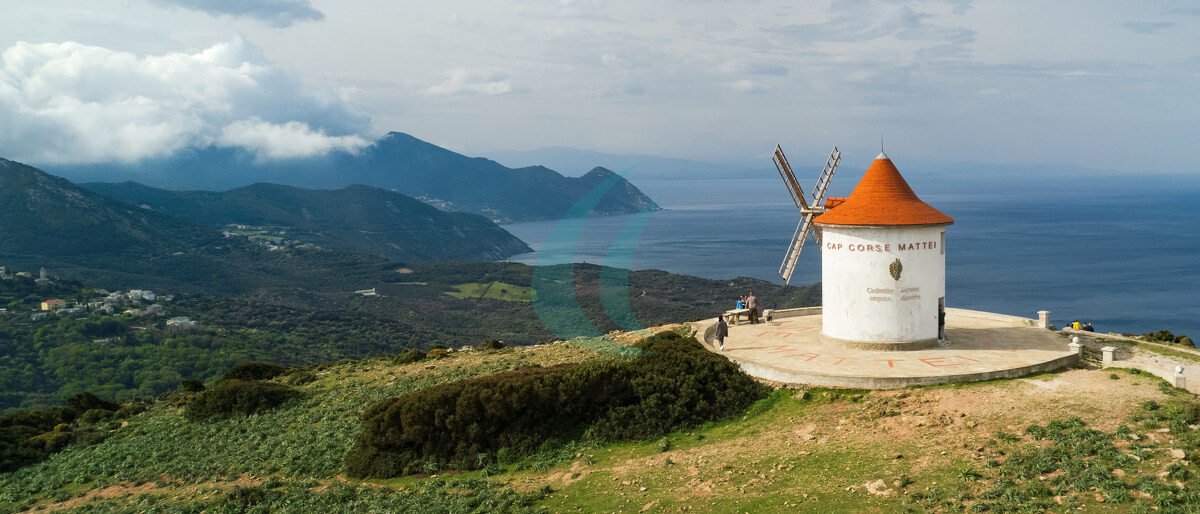 Cap Corse, die Mühle Mattei