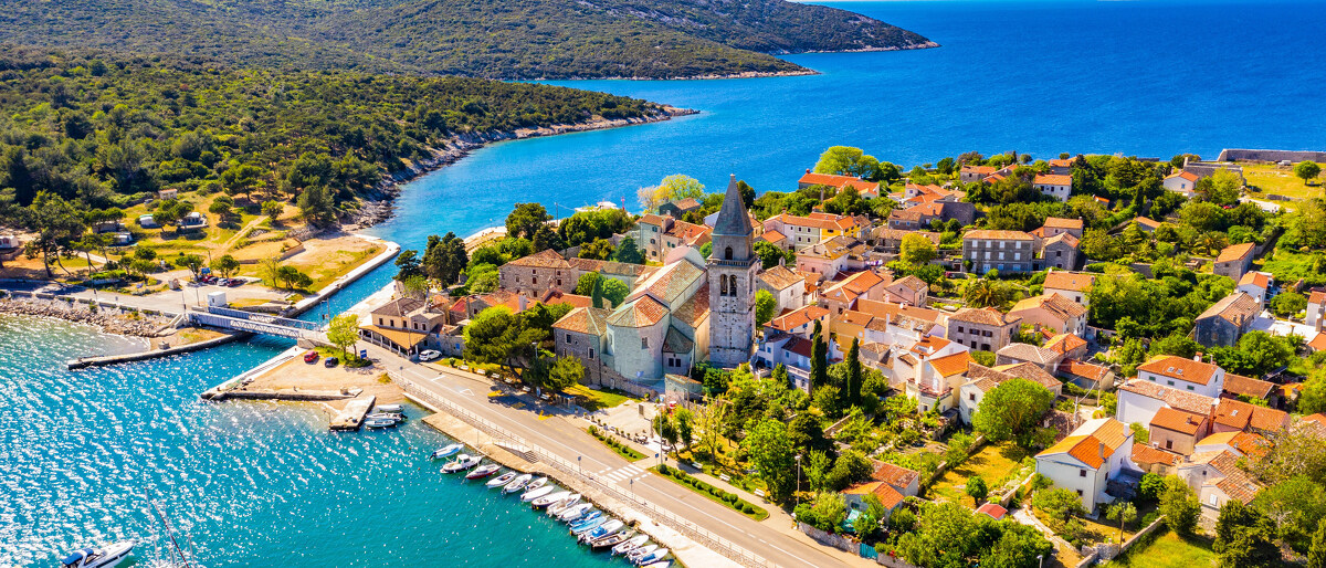 Historische Brücke Odor zwischen Cres und Losinj