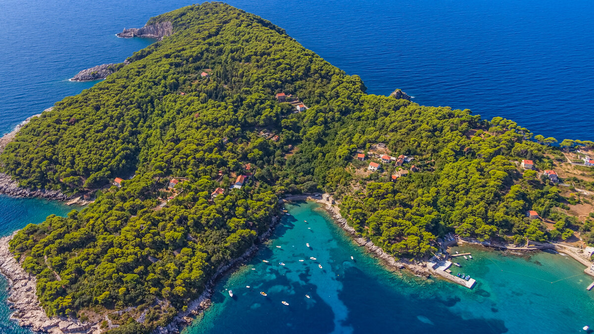 Kolocep / Kroatien / Elaphiten Inseln /