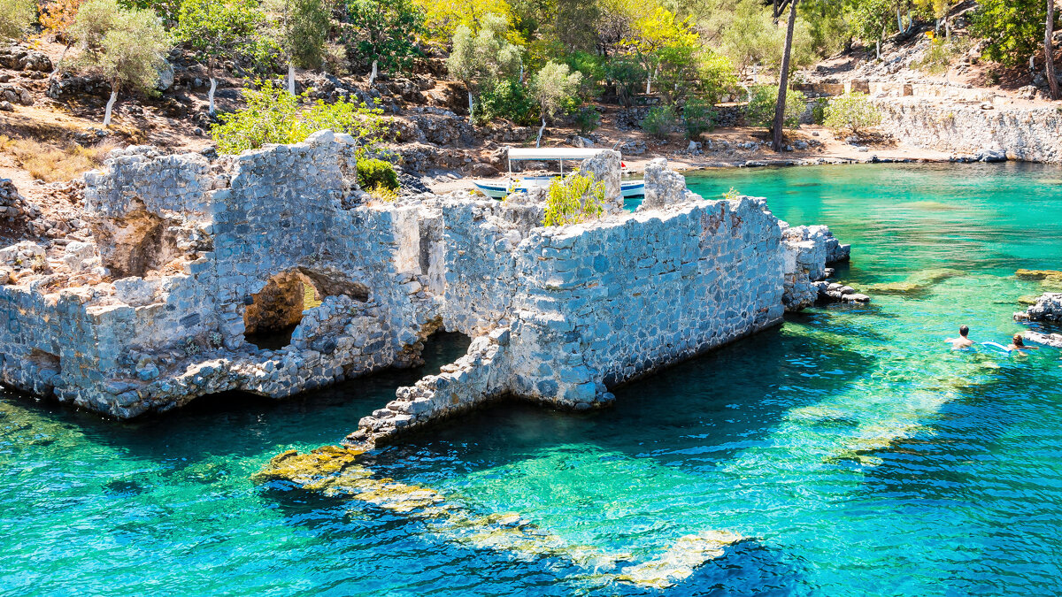 Mauerbucht / Göcek / Türkei