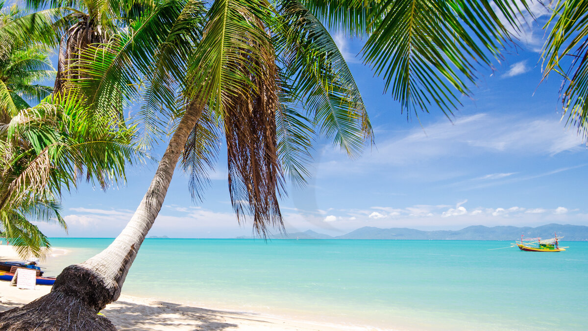 Chaweng Beach auf Koh Samui / Thailand