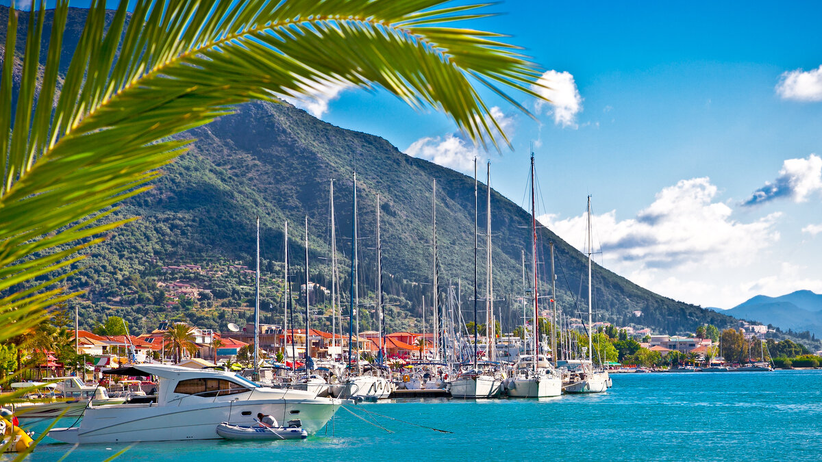 Hafen Nidri / Ionisches Meer-Levkas / Griechenland