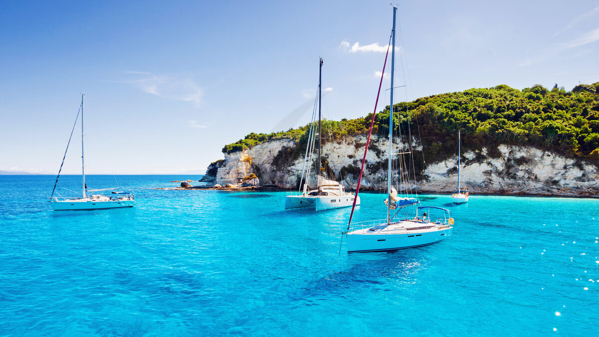 Mesovrika Beach, Antipaxos / Ionisches Meer