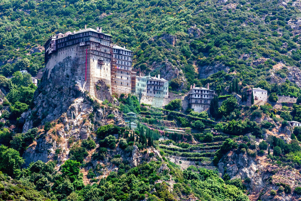 Simonopetra Kloster / Mount Athos / Chalkidiki / Griechenland /