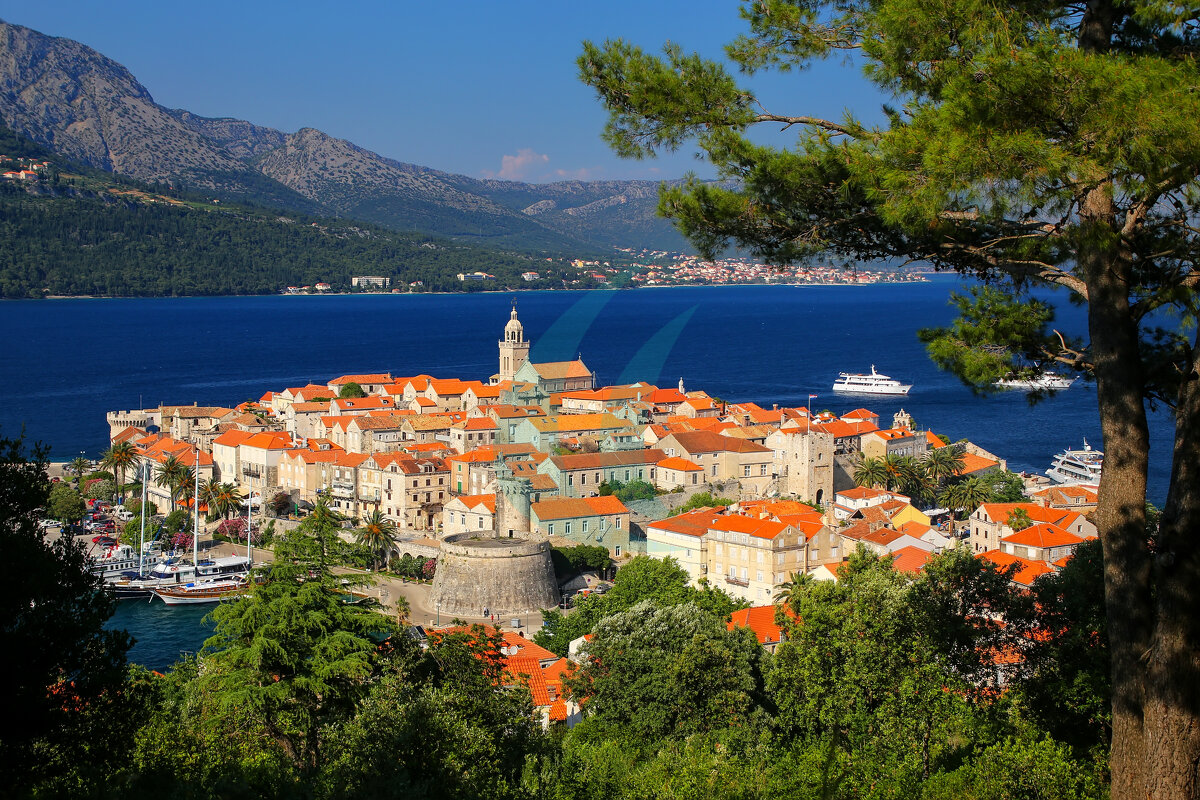Korcula Stadt / Insel Mljet / Süddalmatien / Kroatien /