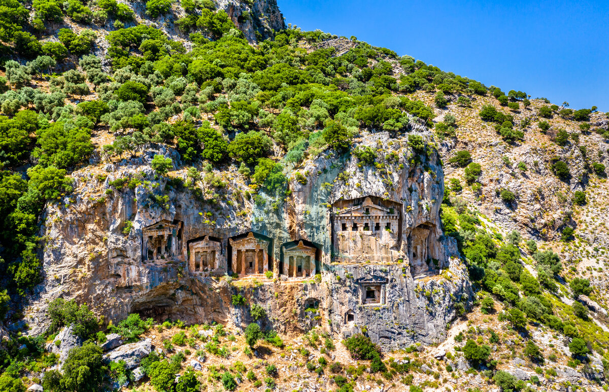 The Tombs of the Kings / Kaunos / Dalyan / Türkei