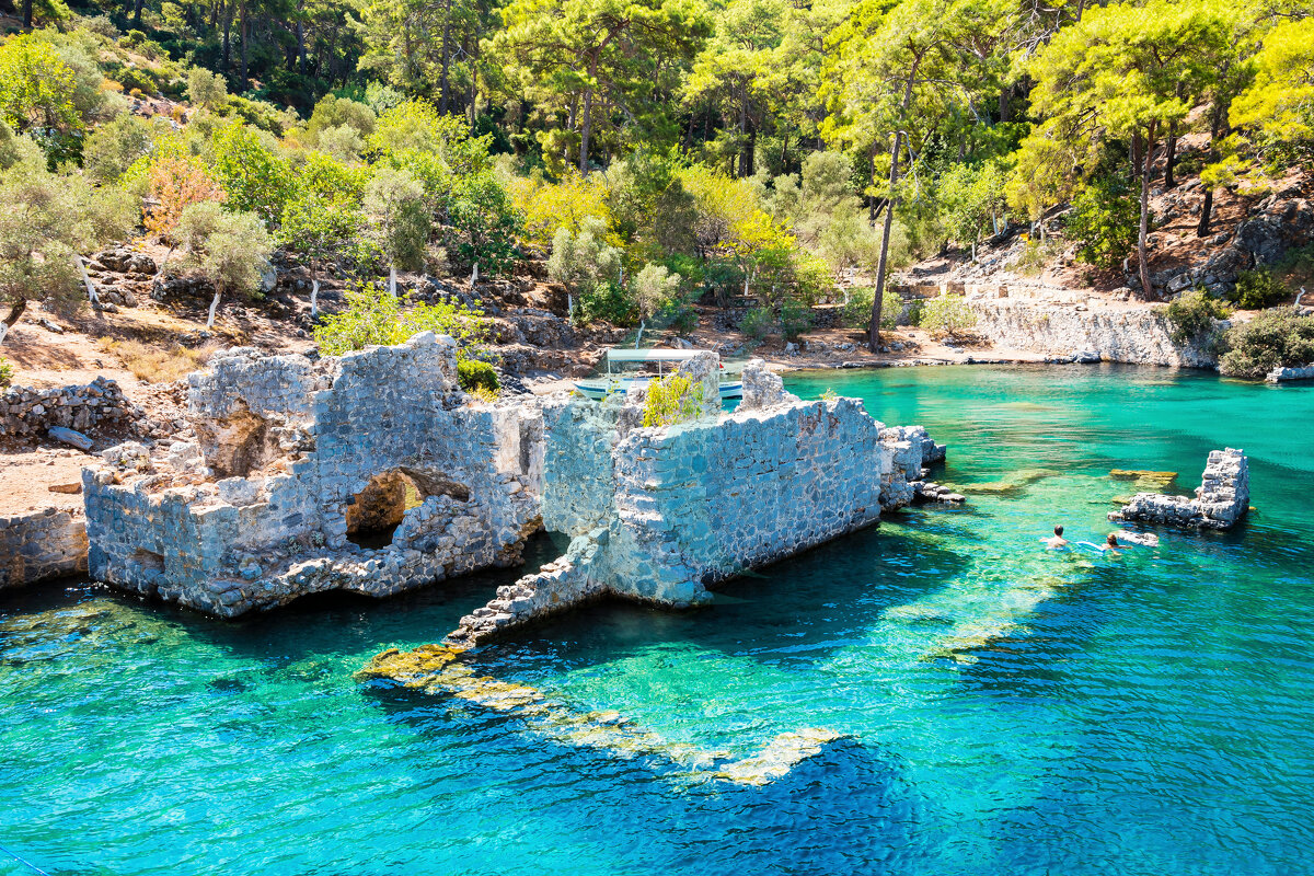 Mauerbucht / Göcek / Türkei