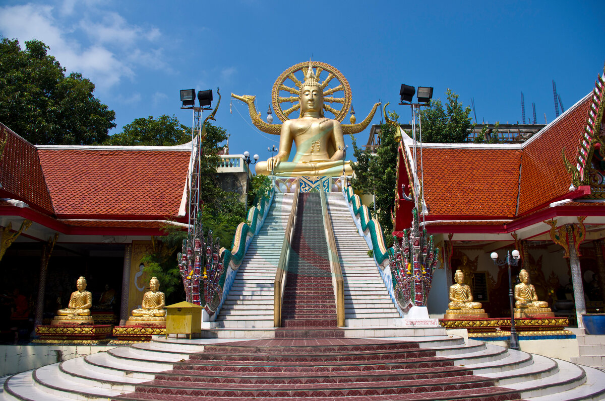 Big Buddha / Wat Phra Yai / Koh Samui / Thailand /