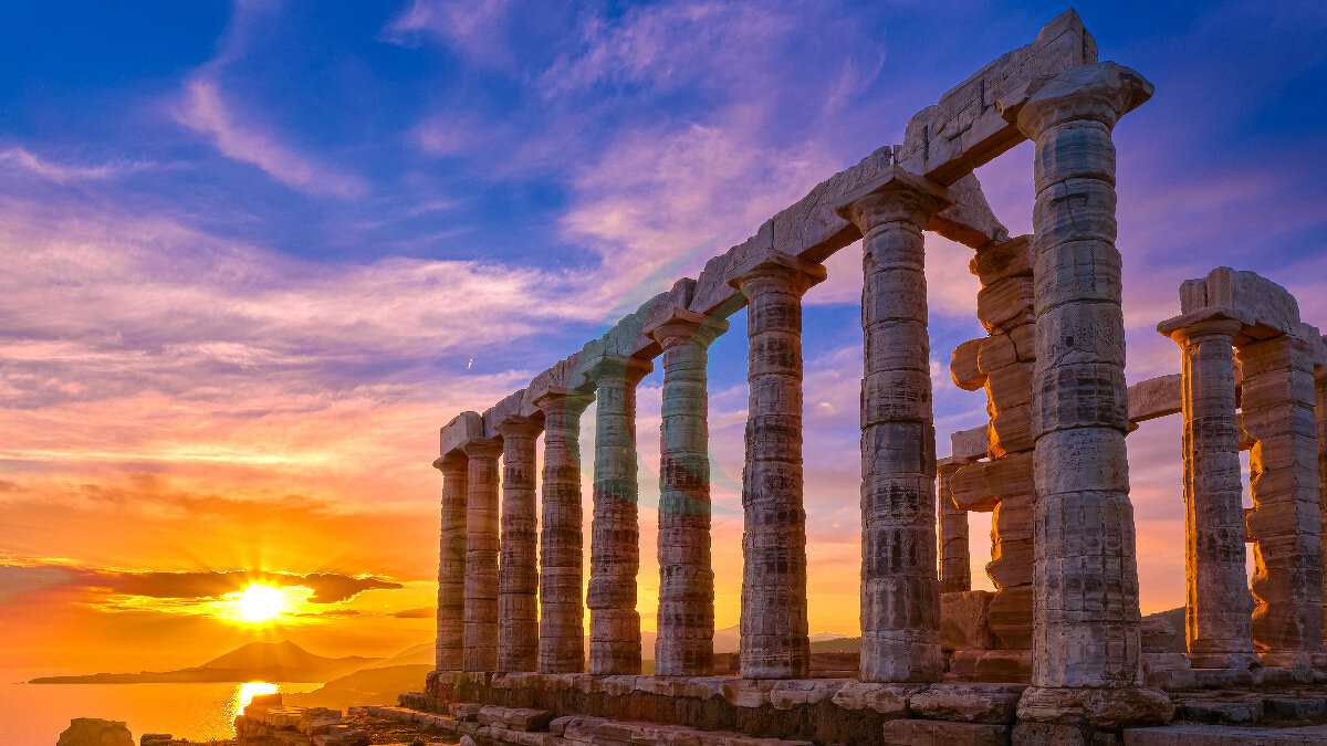Poseidon Tempel, Cap Sounion