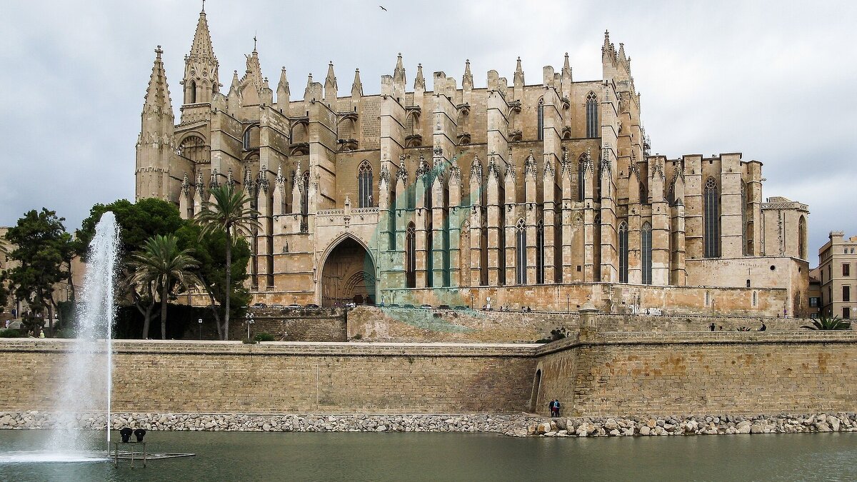Kathedrale La Seu in Palma de Mallorca
