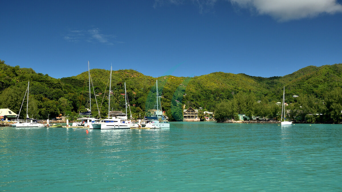 Im Hafen von Baie Sainte Anne